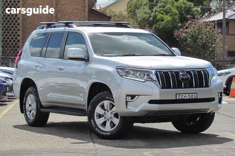 Silver 2019 Toyota Landcruiser Prado Wagon Gxl (4X4)