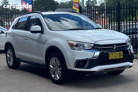 White 2019 Mitsubishi ASX Wagon Es (2Wd)