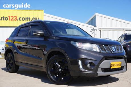Black 2017 Suzuki Vitara Wagon S Turbo (4Wd)