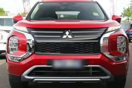 Red 2025 Mitsubishi Outlander Wagon Aspire 7 Seat (2Wd)