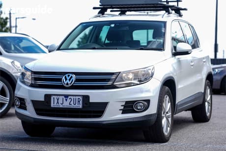 White 2015 Volkswagen Tiguan Wagon 132 Tsi (4X4)