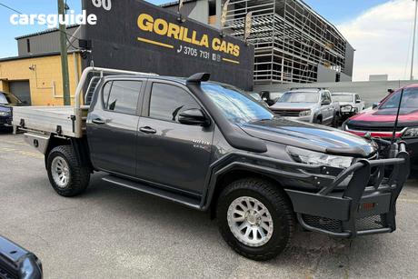 Grey 2023 Toyota Hilux Double Cab Chassis Sr (4X4)