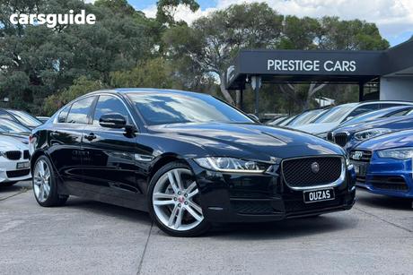 Black 2016 Jaguar XE Sedan 20D Prestige