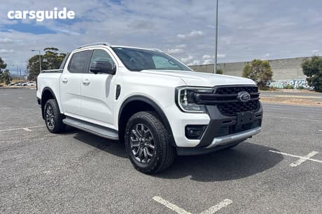 White 2023 Ford Ranger Double Cab Pick Up Wildtrak 2.0 (4X4)
