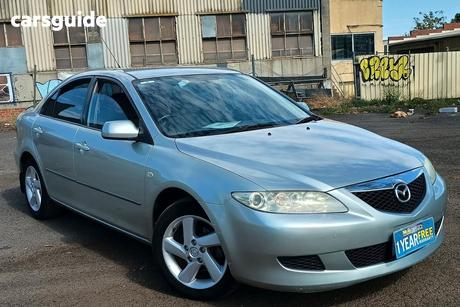 Silver 2003 Mazda 6 Hatchback Classic
