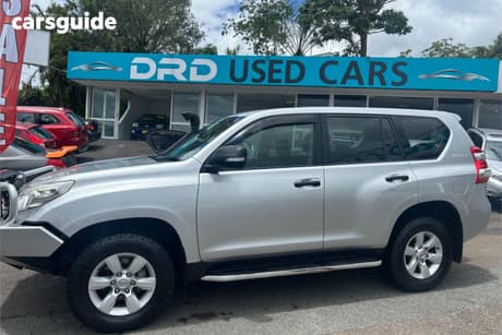 Silver 2016 Toyota Landcruiser Prado Wagon Gx (4X4)