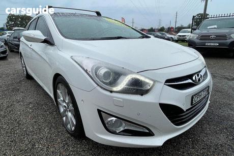 White 2013 Hyundai I40 SUV PREMIUM