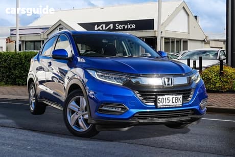 Blue 2019 Honda HR-V Wagon Vti-S
