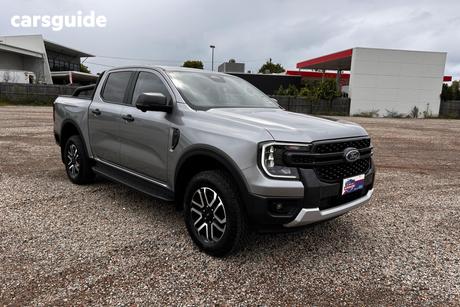 Silver 2025 Ford Ranger Double Cab Pick Up Sport 3.0 (4X4)