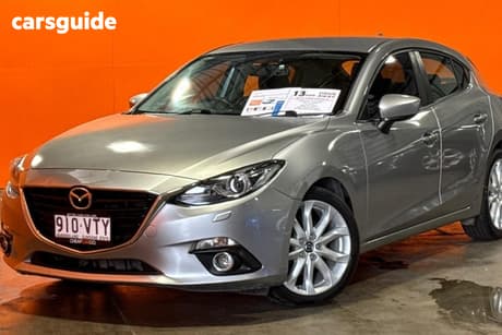 Silver 2015 Mazda 3 Hatchback Sp25 Gt