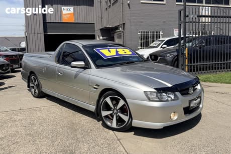 Silver 2006 Holden Commodore Utility Ss Thunder