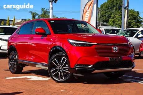 Red 2022 Honda HR-V Wagon E:Hev L
