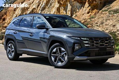 Grey 2026 Hyundai Tucson Wagon Elite Hybrid (Fwd)