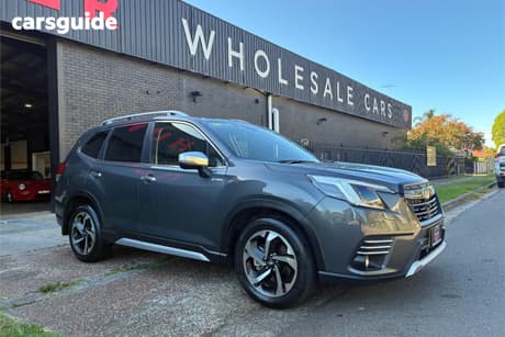 Grey 2024 Subaru Forester Wagon Hybrid S (Awd)