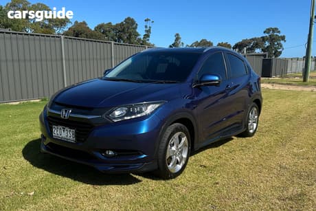Blue 2015 Honda HR-V Wagon Vti-L