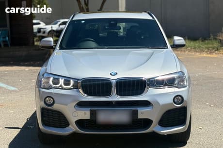 Silver 2018 BMW X3 Wagon Xdrive 20D