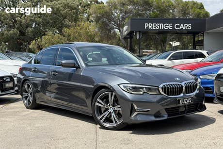 Grey 2020 BMW 330I Sedan M Sport