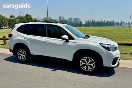 White 2020 Subaru Forester Wagon 2.5I (Awd)