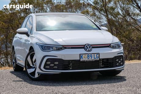White 2022 Volkswagen Golf Hatchback Gti