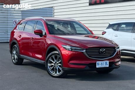 Red 2019 Mazda CX-8 Wagon Asaki (Awd)