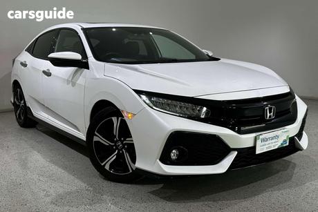 White 2018 Honda Civic Hatchback Rs