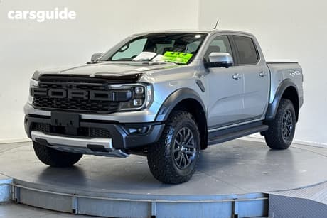 Silver 2023 Ford Ranger Double Cab Pick Up Raptor 3.0 (4X4)