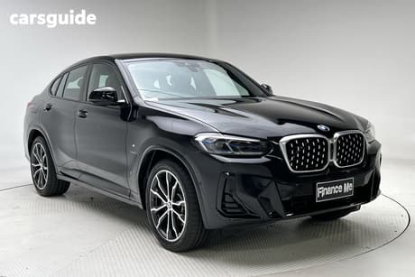 Black 2022 BMW X4 Coupe Xdrive30I M Sport