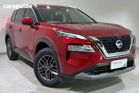 Red 2023 Nissan X-Trail Wagon St (4Wd) 7 Seat