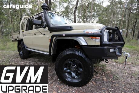 Beige 2022 Toyota Landcruiser Double Cab Chassis Lc79 Gxl
