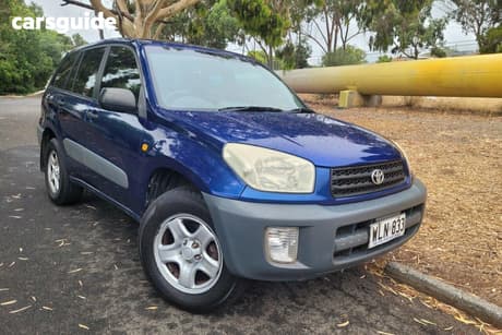 Blue 2000 Toyota RAV4 Wagon Edge (4X4)