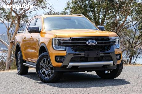 Yellow 2025 Ford Ranger Double Cab Pick Up Wildtrak X 2.0 (4X4)