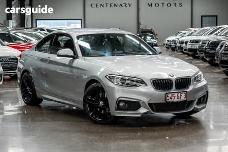 Silver 2017 BMW 220I Coupe M Sport