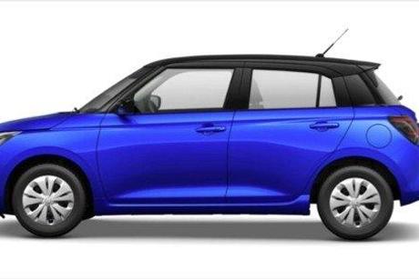 Black 2025 Suzuki Swift Hatchback Hybrid