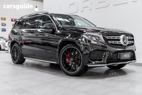 Black 2018 Mercedes-Benz GLS350 Wagon D 4Matic