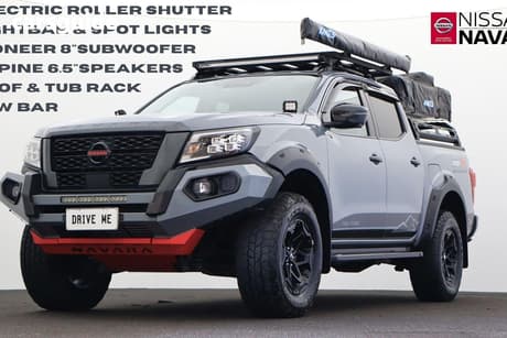 Grey 2022 Nissan Navara Dual Cab Pick-up Pro-4X Warrior (4X4)