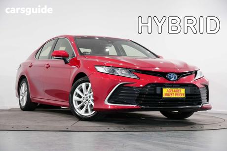 Red 2022 Toyota Camry Sedan Ascent