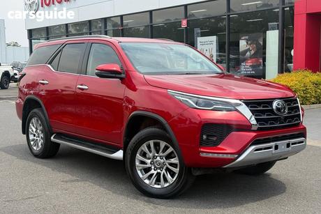 Red 2024 Toyota Fortuner Wagon Crusade