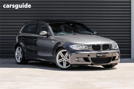 Grey 2008 BMW 120I Hatchback
