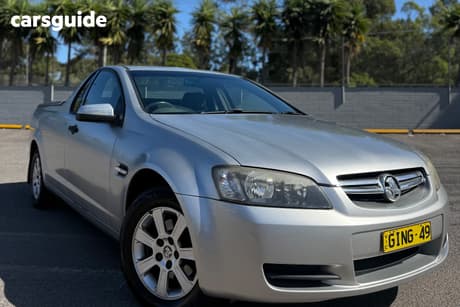 Silver 2007 Holden Commodore Utility Omega