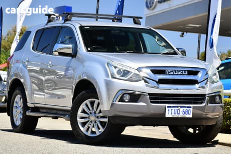 Silver 2018 Isuzu MU-X Wagon Ls-U (4X4)