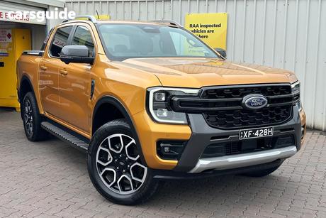 Yellow 2024 Ford Ranger Double Cab Pick Up Wildtrak 3.0 (4X4)
