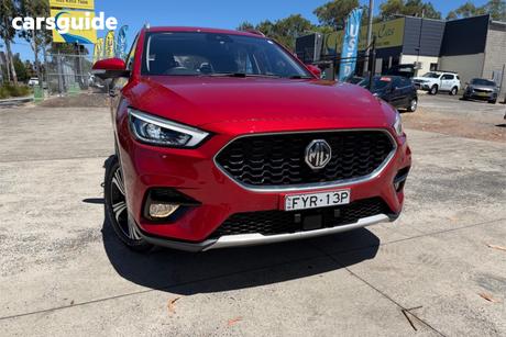 Red 2022 MG ZST Wagon Vibe