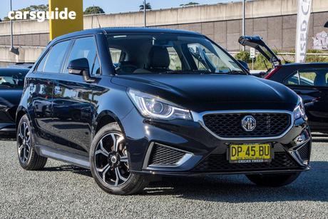 Black 2024 MG MG3 Hatchback Excite (With Navigation)