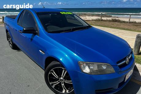 Blue 2010 Holden UTE Ute Tray OMEGA R