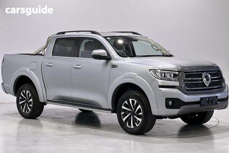 Silver 2025 GWM Cannon Dual Cab Utility Ultra (4X4)