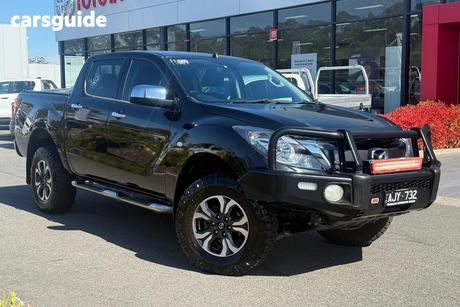 Black 2016 Mazda BT-50 Dual Cab Utility Xtr (4X4)