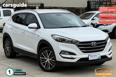 White 2016 Hyundai Tucson Wagon Active X (Fwd)