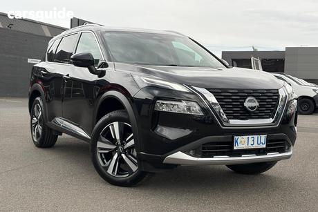 Black 2023 Nissan X-Trail Wagon Ti (4Wd)