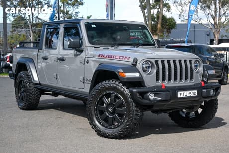 Grey 2022 Jeep Gladiator Dual Cab Utility Rubicon (4X4)