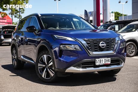 Blue 2024 Nissan X-Trail Wagon Ti (4Wd)